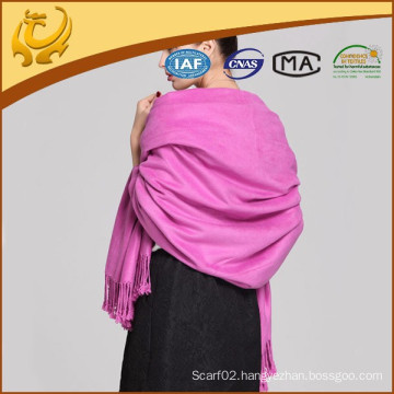 Fashional Bamboo Material Travel Blanket Wholesale Woven Throw Blanket With Tassel